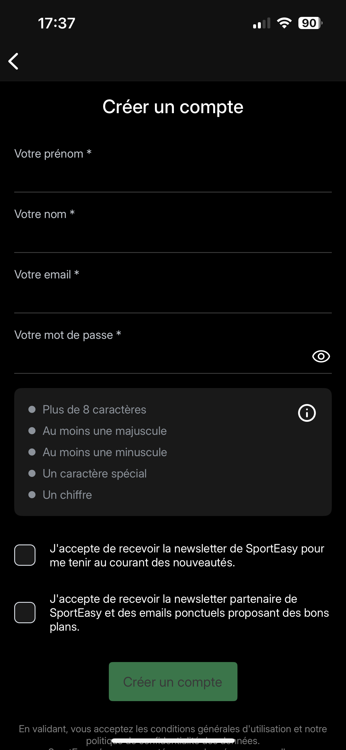 Création de compte - téléphone.PNG