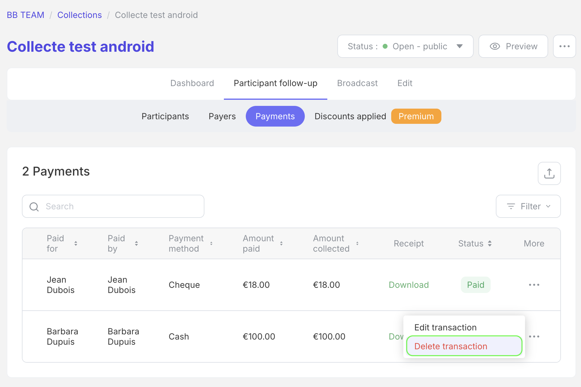 Delete a payment - Transaction.png