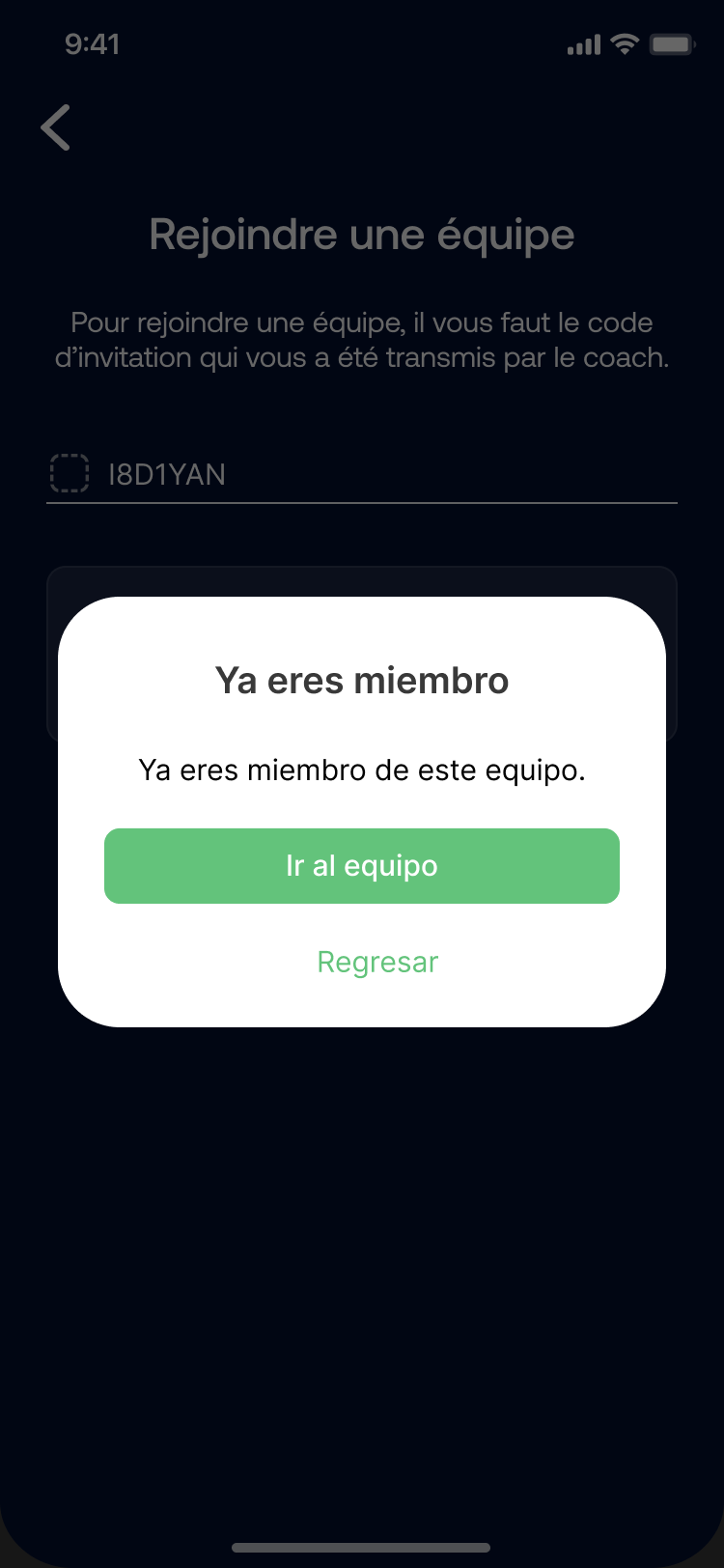 Déjà membre de l'équipe - Mobile - ES.png